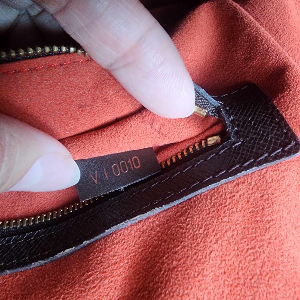 Louis Vuitton Brown Checkered Satchel - Picture 8 of 12